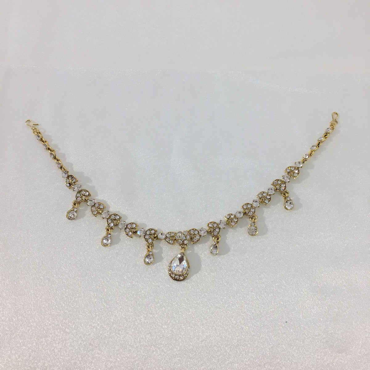 BS14 Gold and white single strand image 0