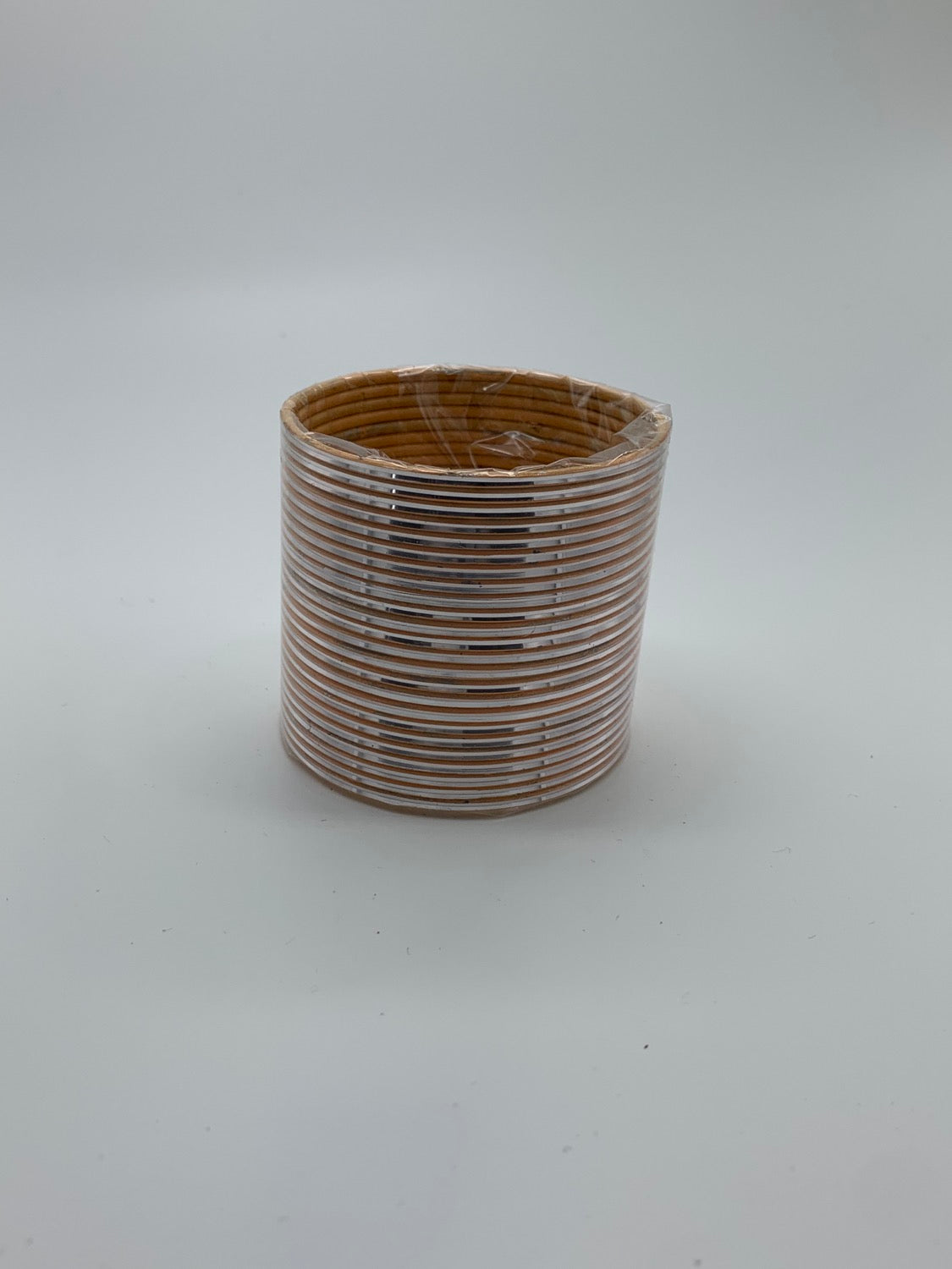 Peach plain bangles image 0