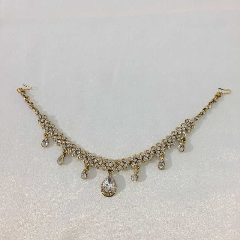 BS15 Gold and white single strand image 0