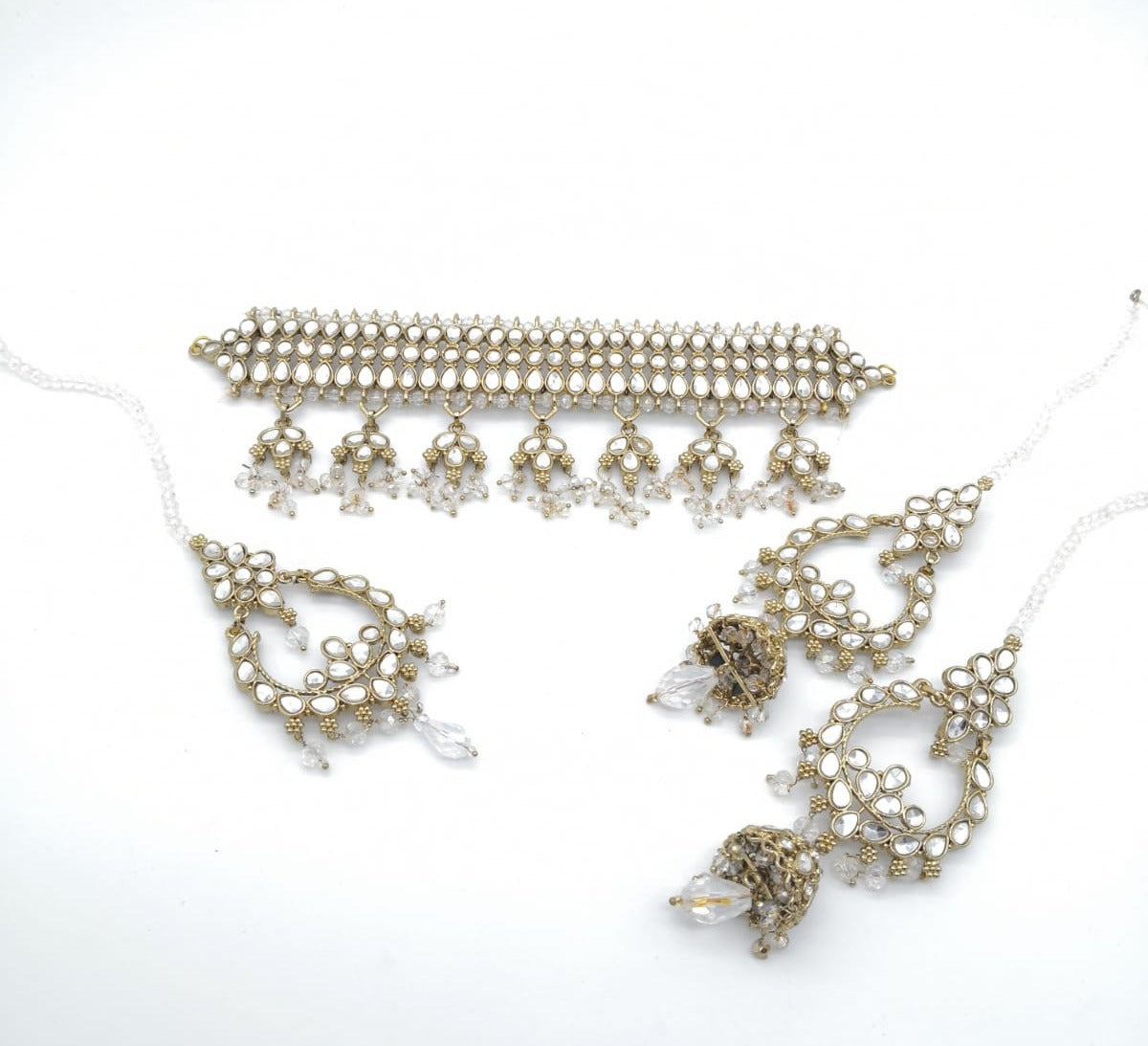 MA05 gold stone choker set image 0