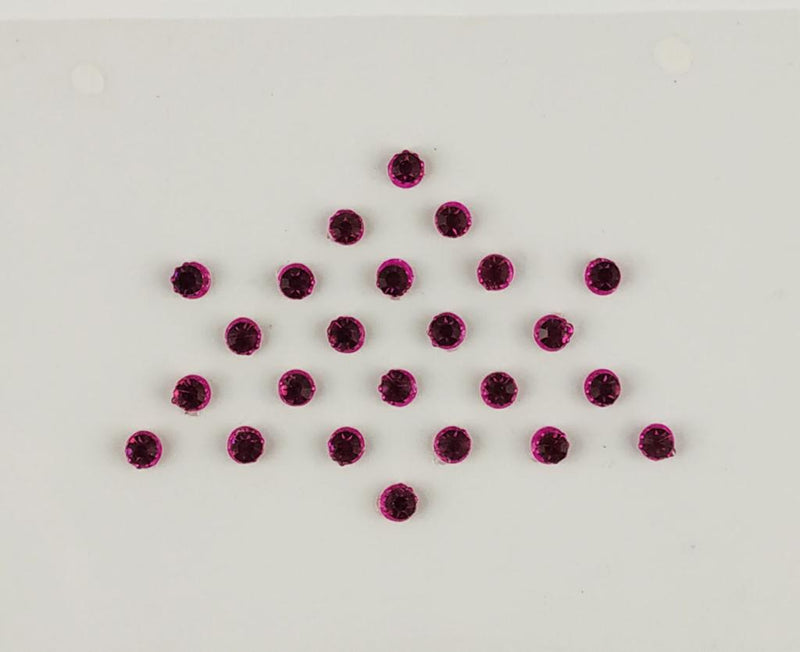 Cerise Pink Dot Bindi image 0