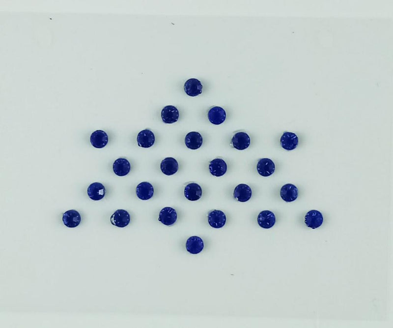 Royal Blue Dot Bindi image 0
