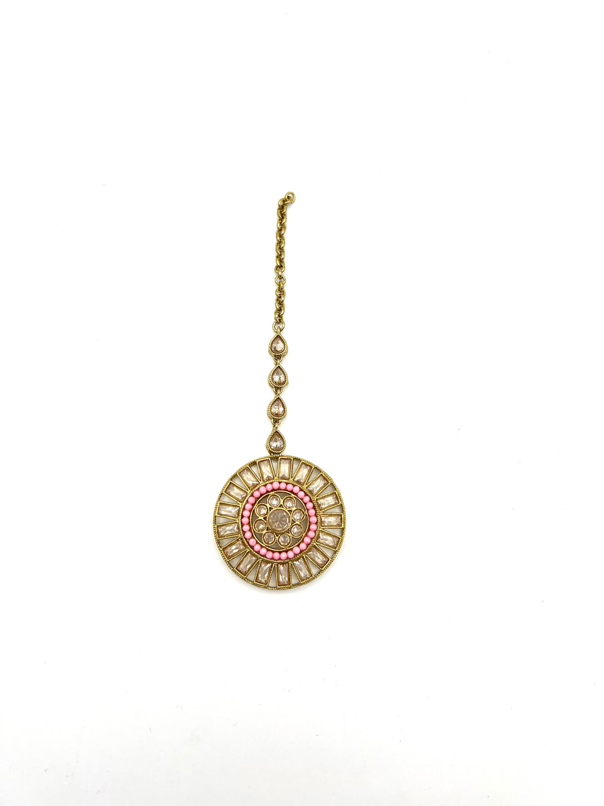 Rose gold circle tikka  image 0
