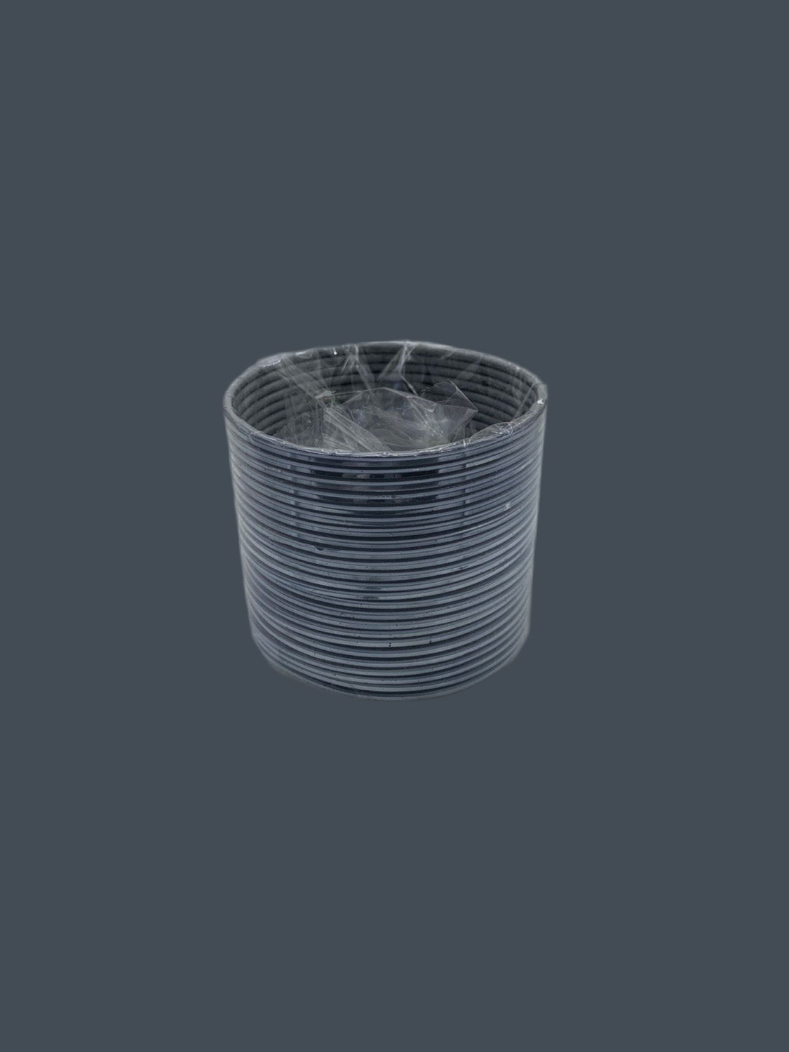 Dark Grey plain bangles