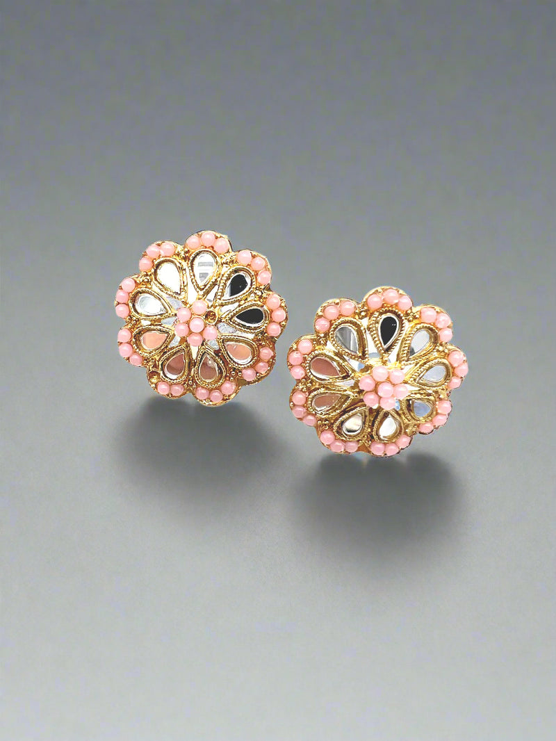 Floral mirror studs  image 2