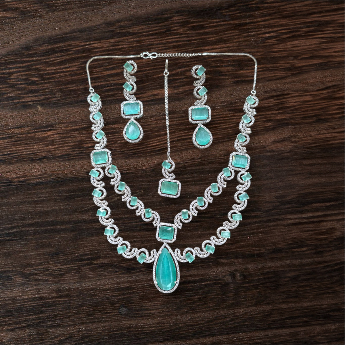 AN14 Mint and Silver Colour AD set