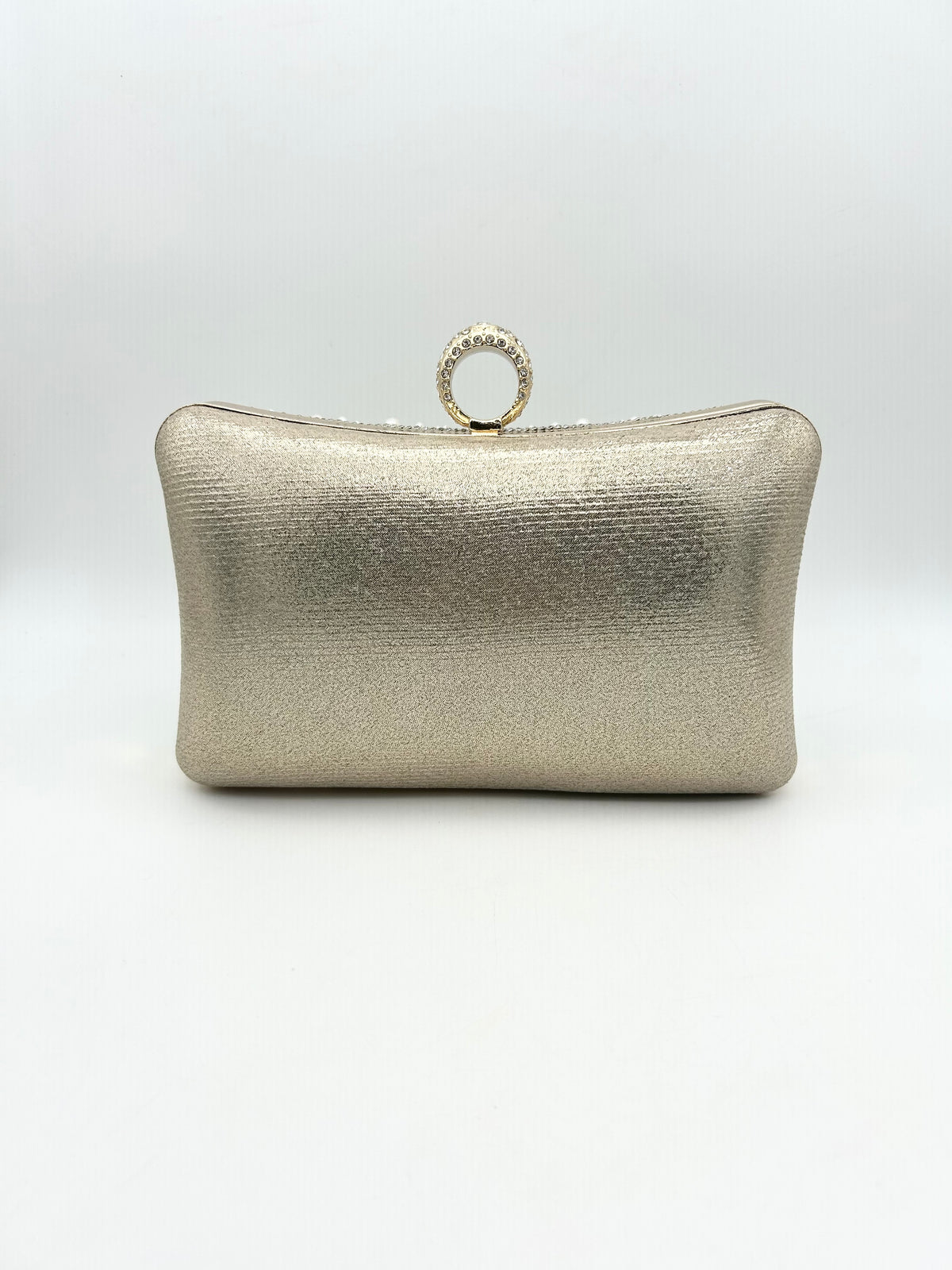 AM705 Gold Clutch bag