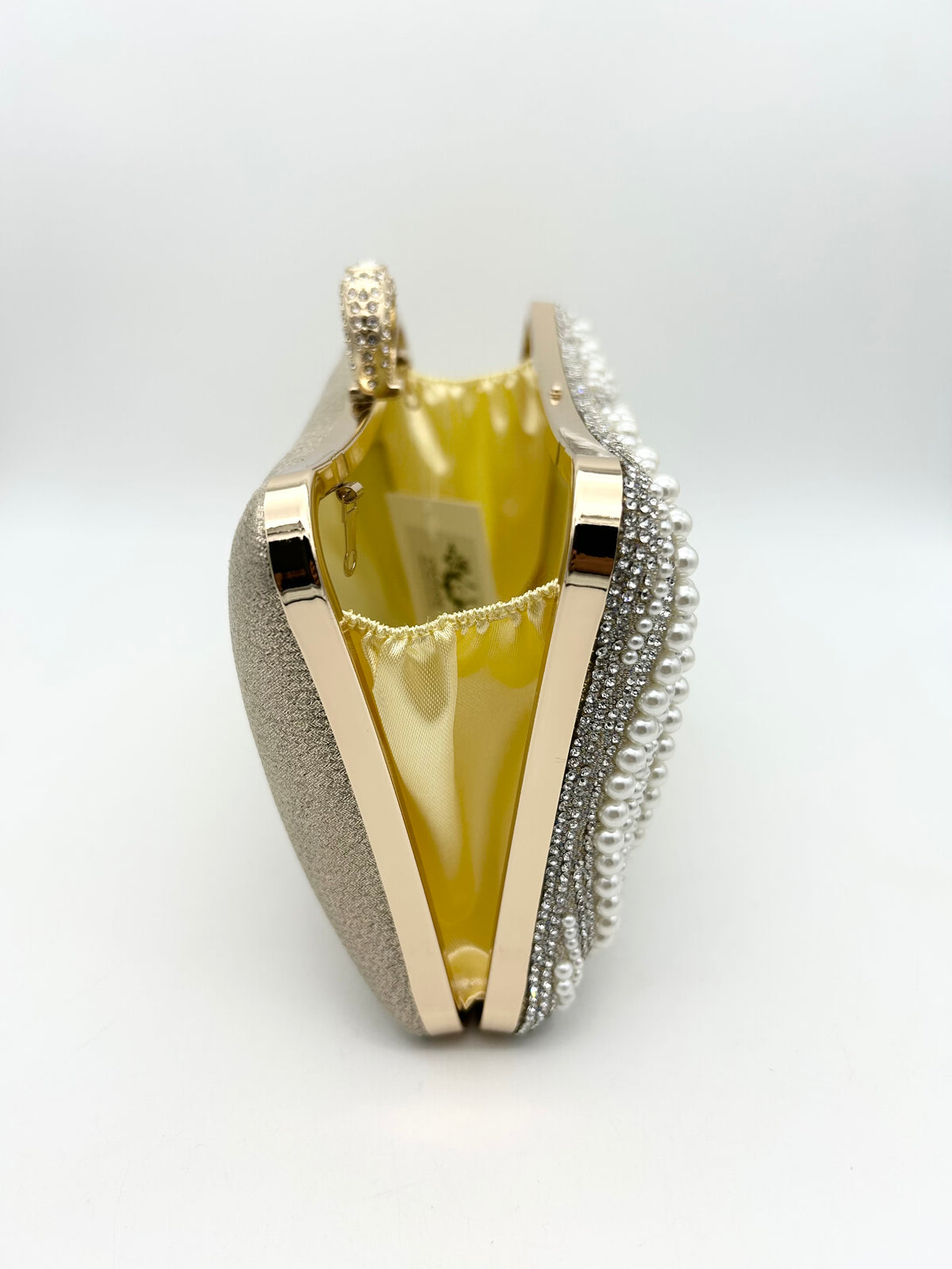 AM705 Gold Clutch bag