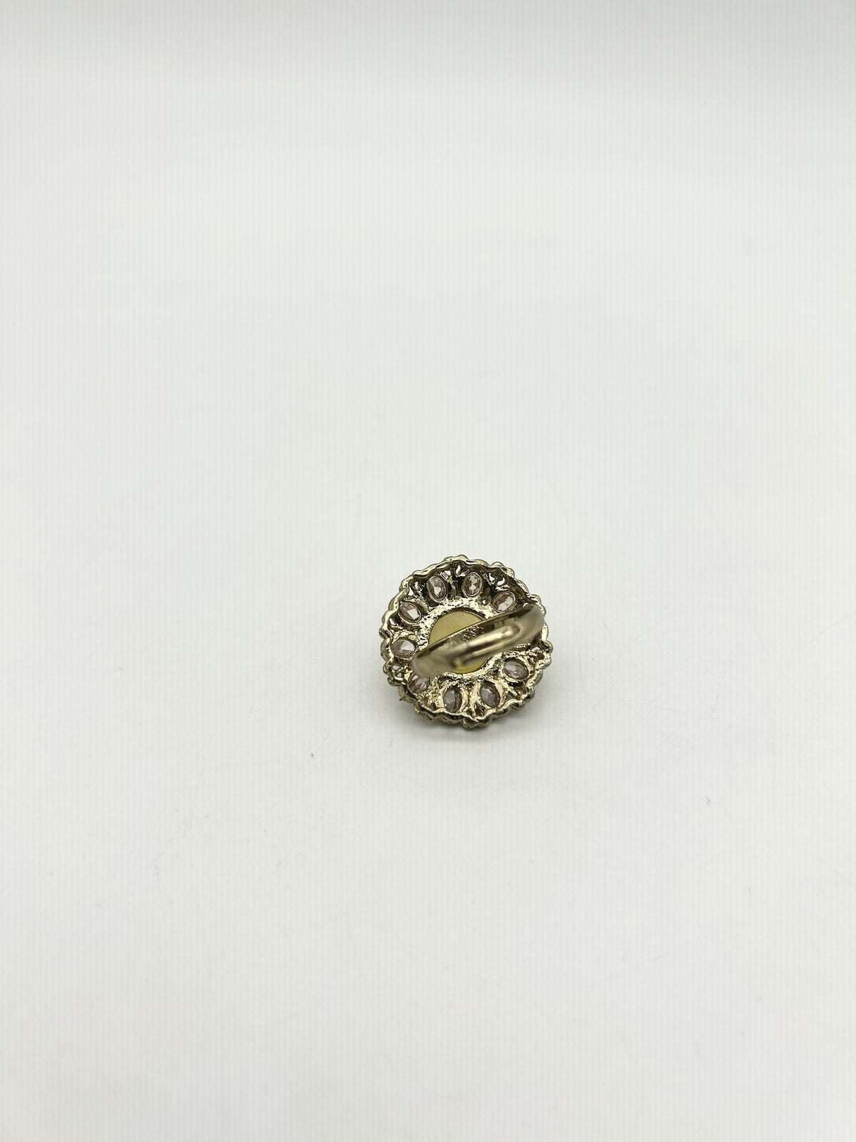 AM808 Gold and Yellow adjust ring polki
