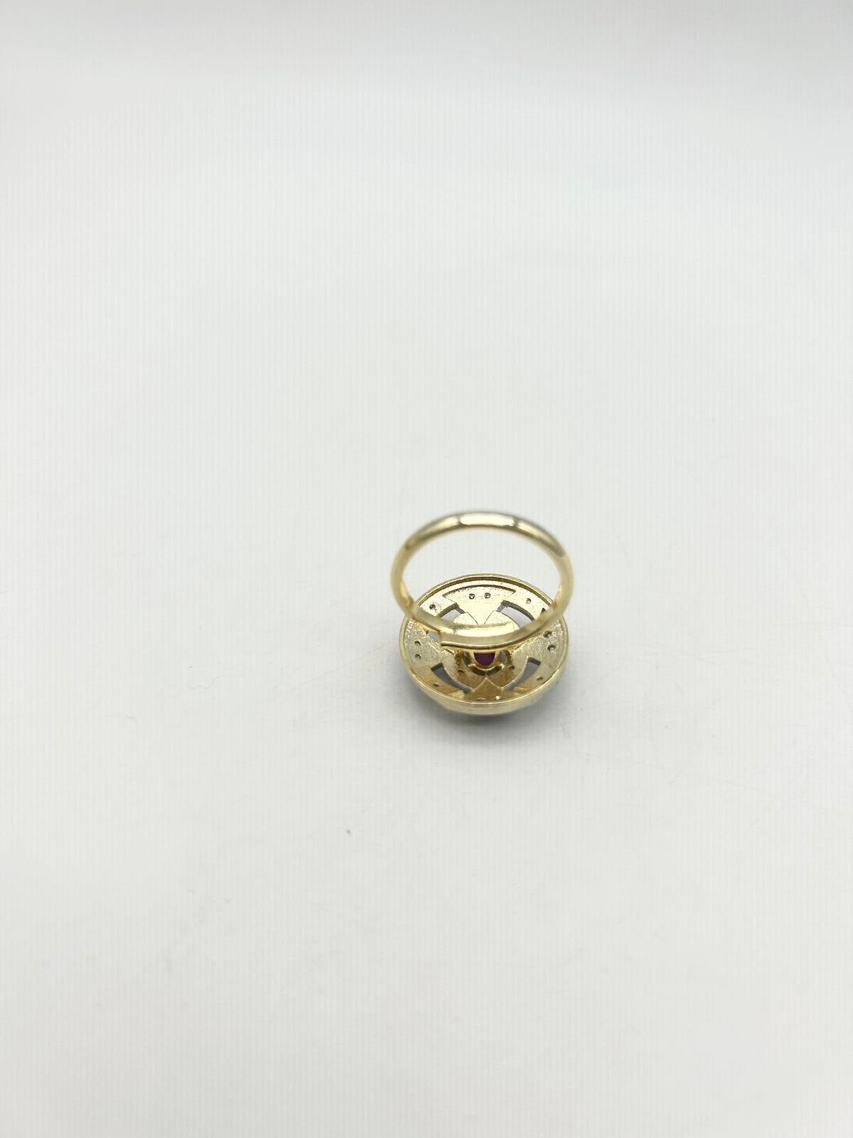 AM810 Silver and Pink adjust ring