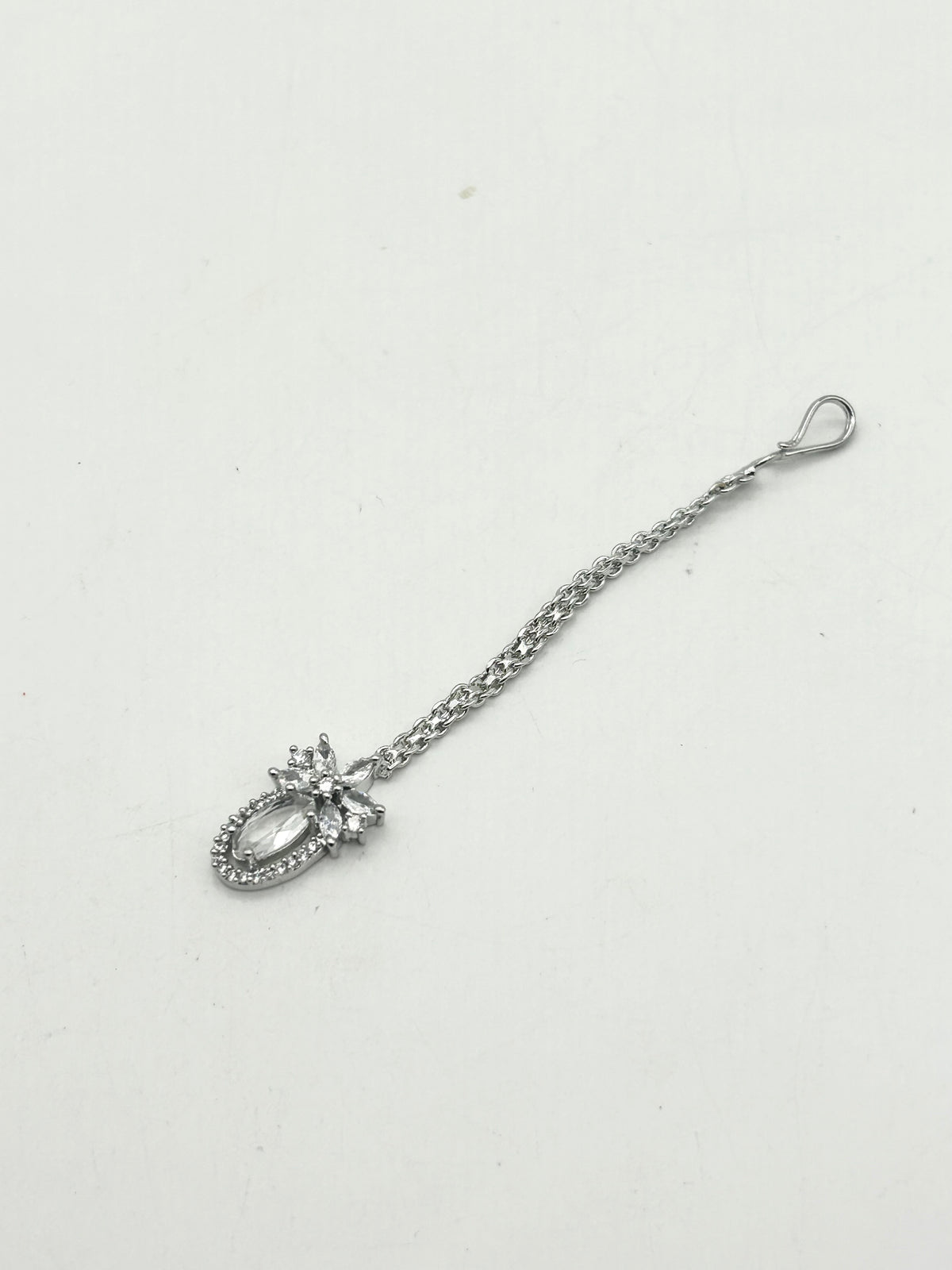 AM667 Silver tikka American diamond