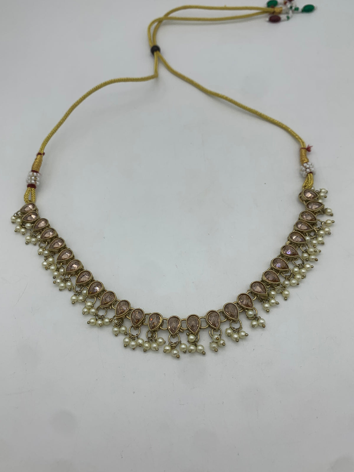 Am 008 Gold necklace set