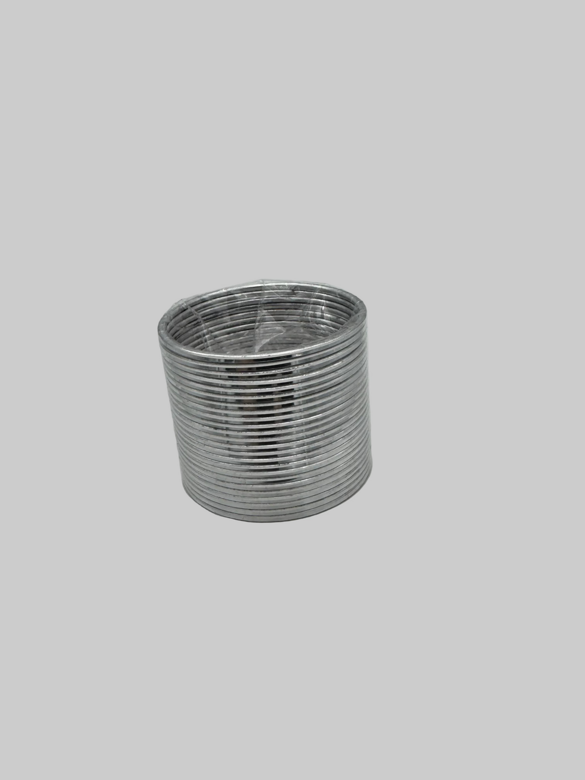 Silver plain bangles