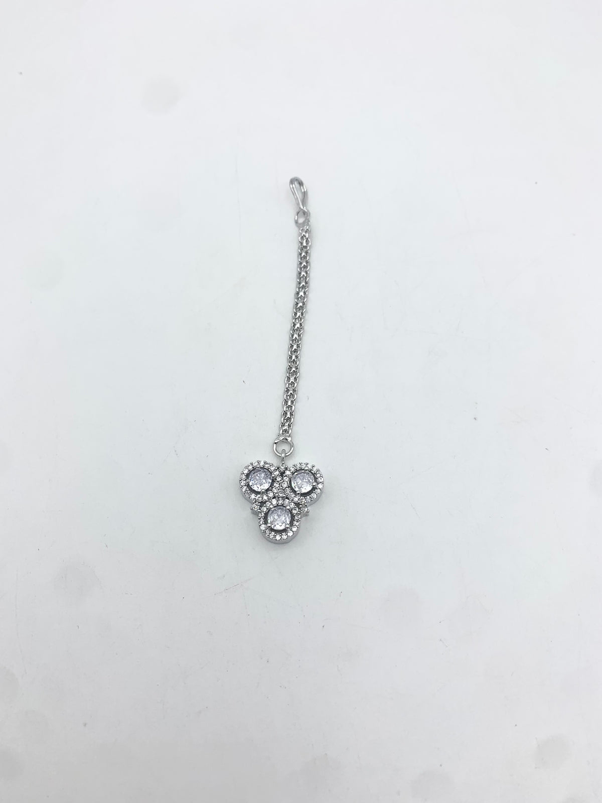 AM671 Silver Tikka American diamond