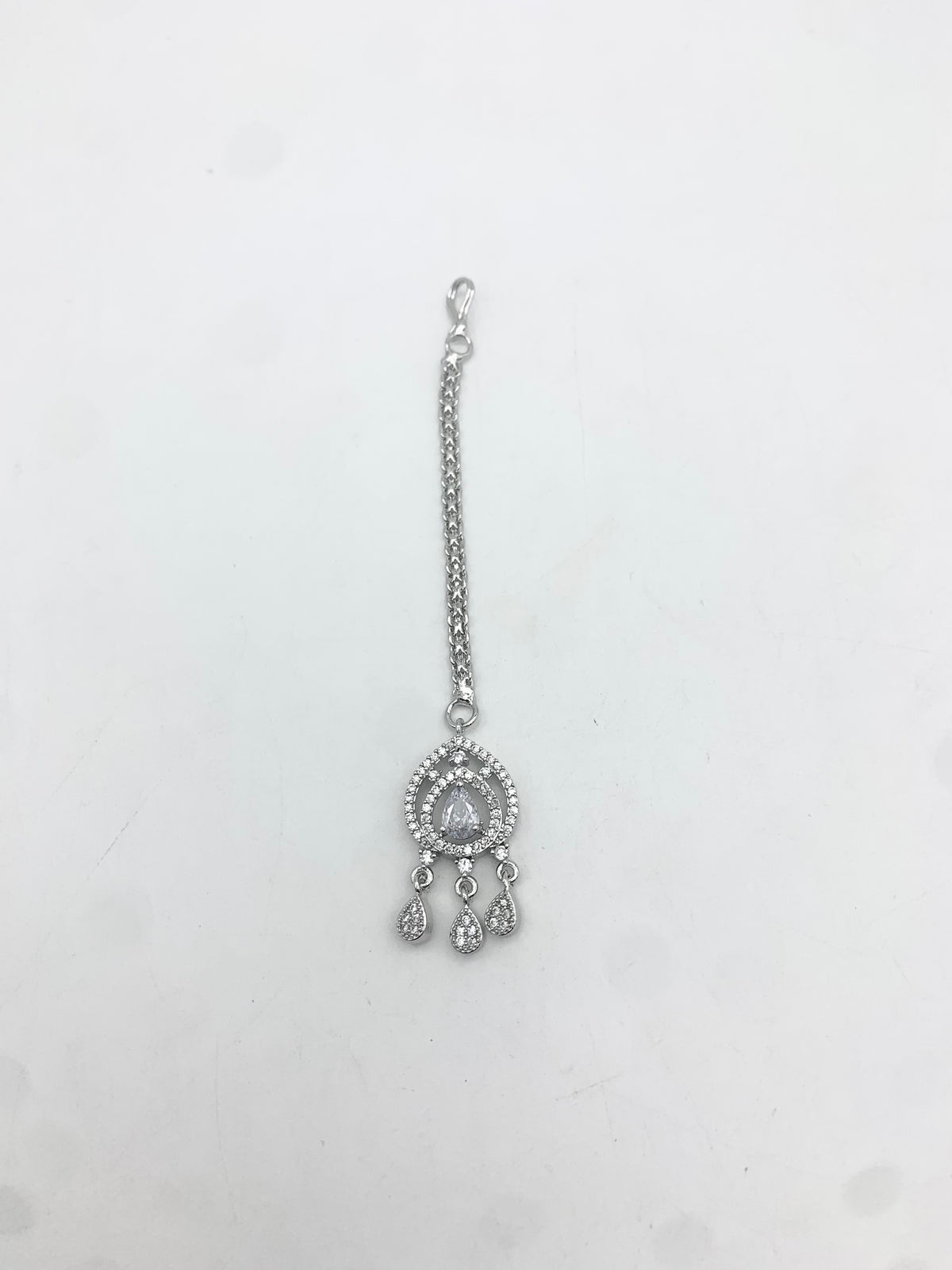 AM673 Silver tikka American Diamond