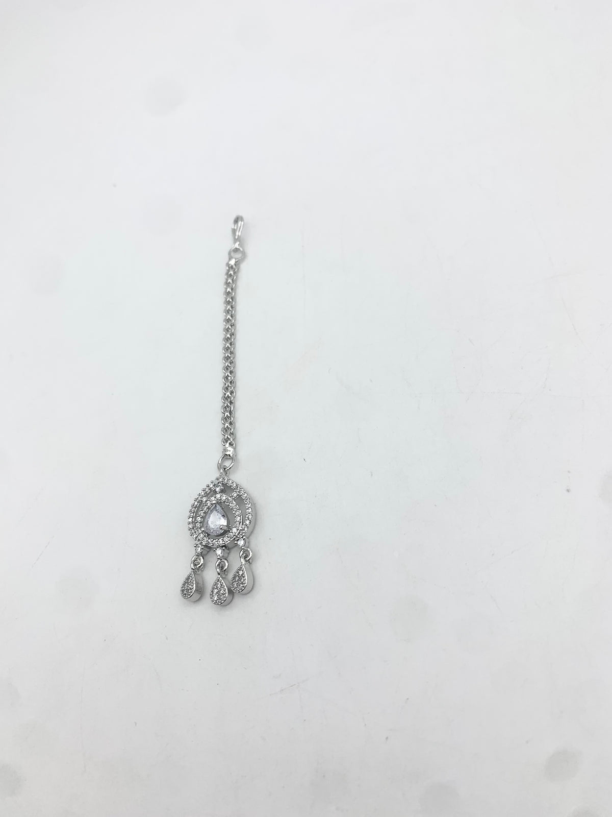 AM673 Silver tikka American Diamond