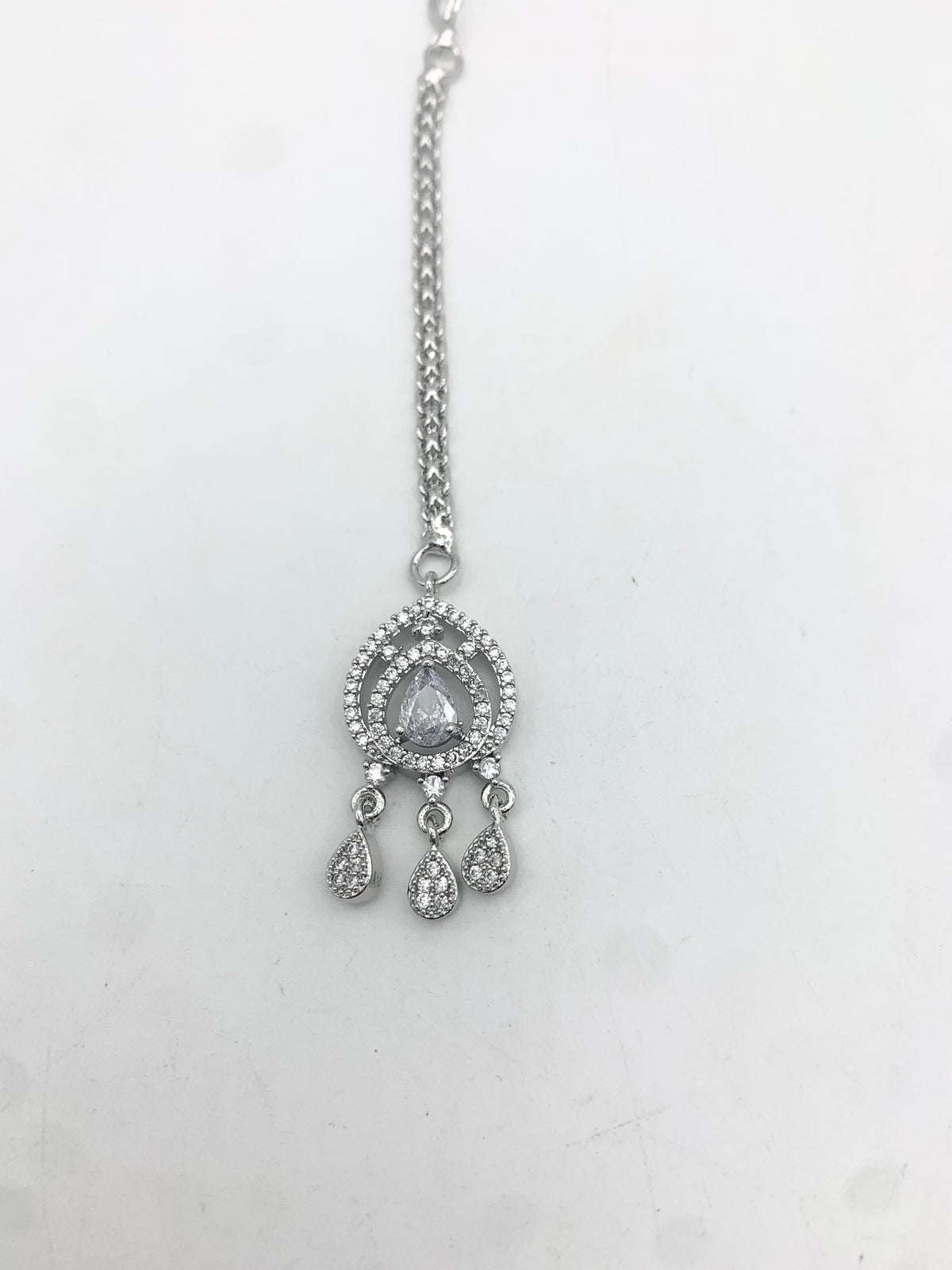 AM673 Silver tikka American Diamond