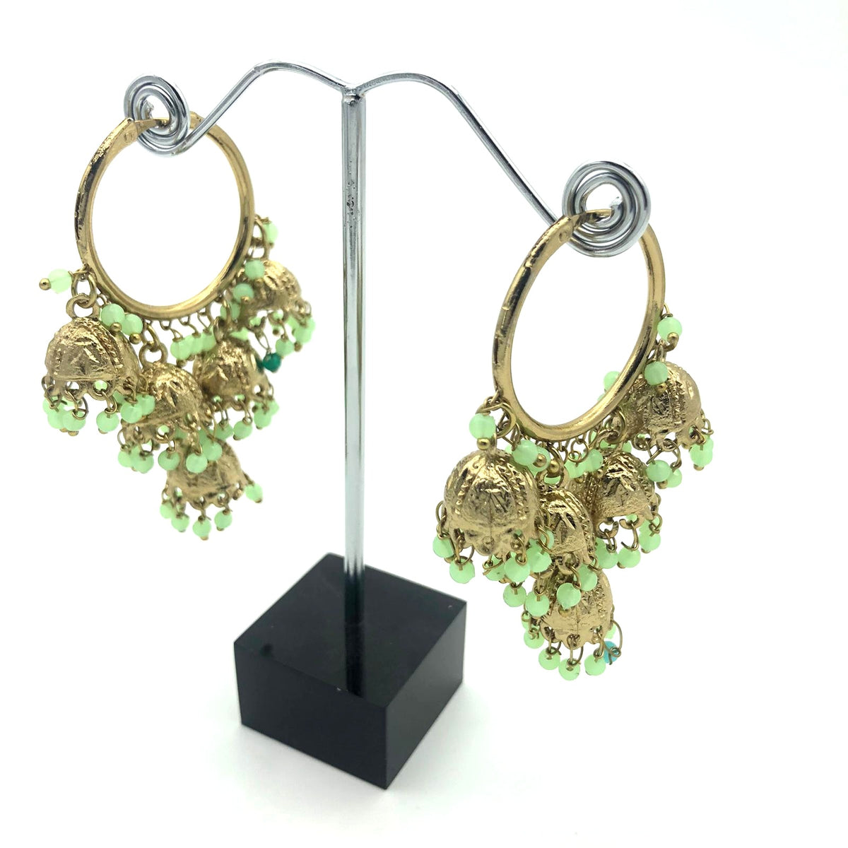 J5 Mint hoop jumka image 0