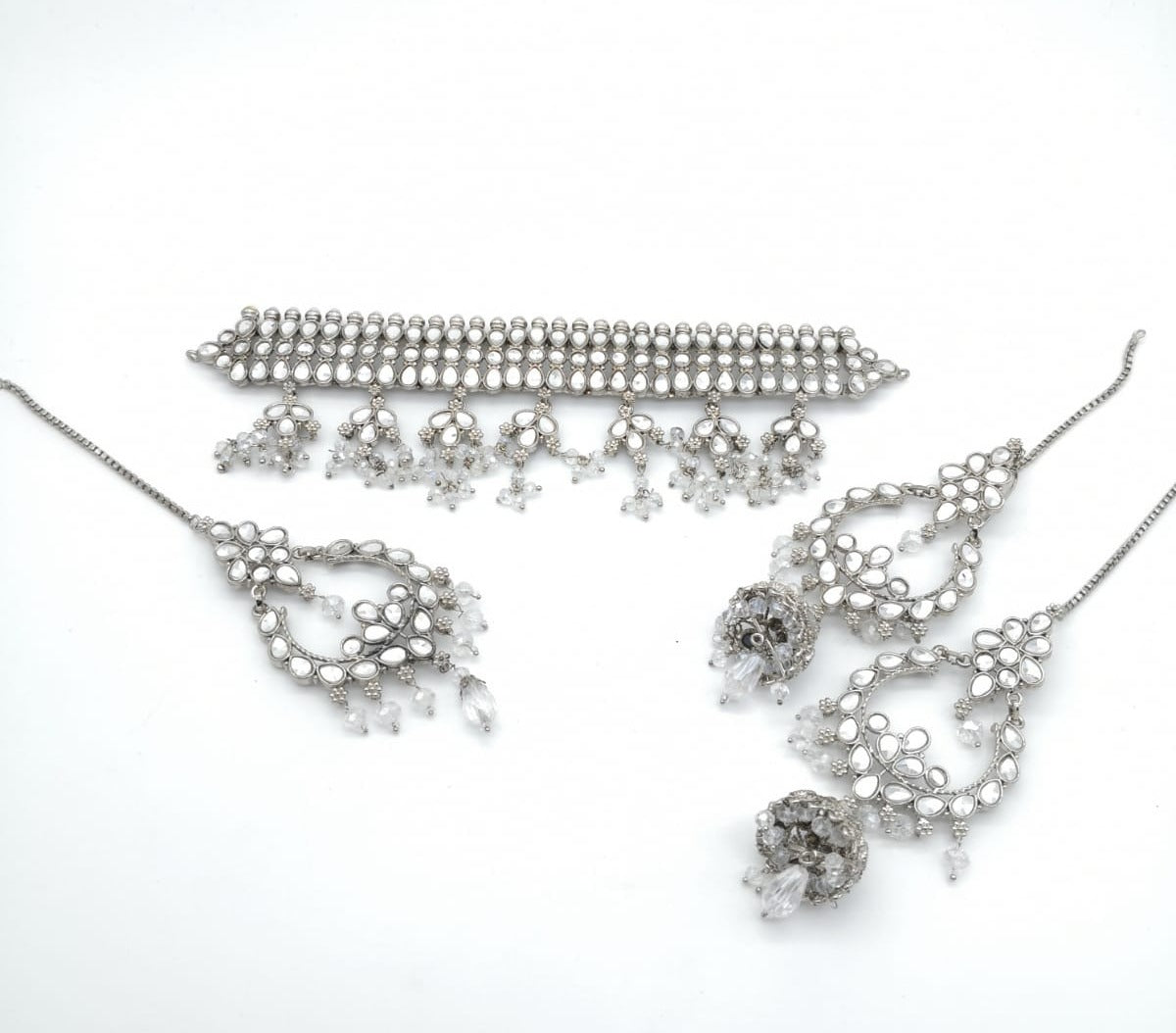 MA05 silver choker set image 0