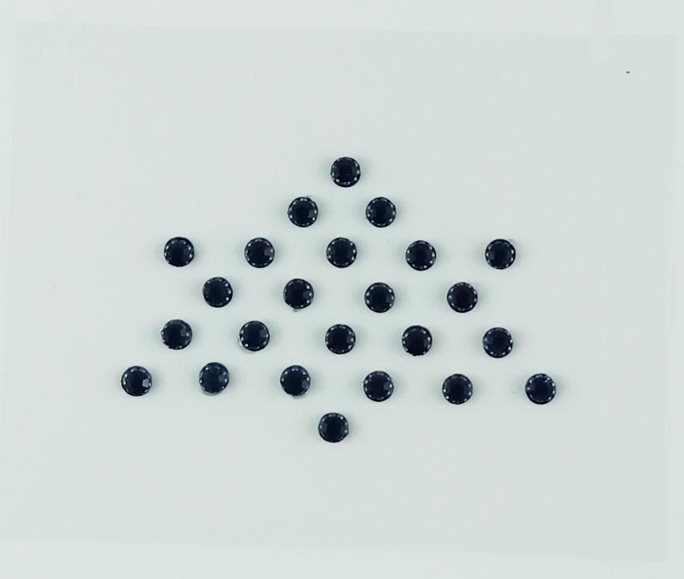 Navy Blue Dot Bindi image 0